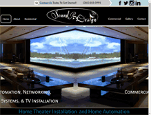 Tablet Screenshot of mysoundbydesign.com